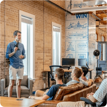 Presenting at a tech conference
