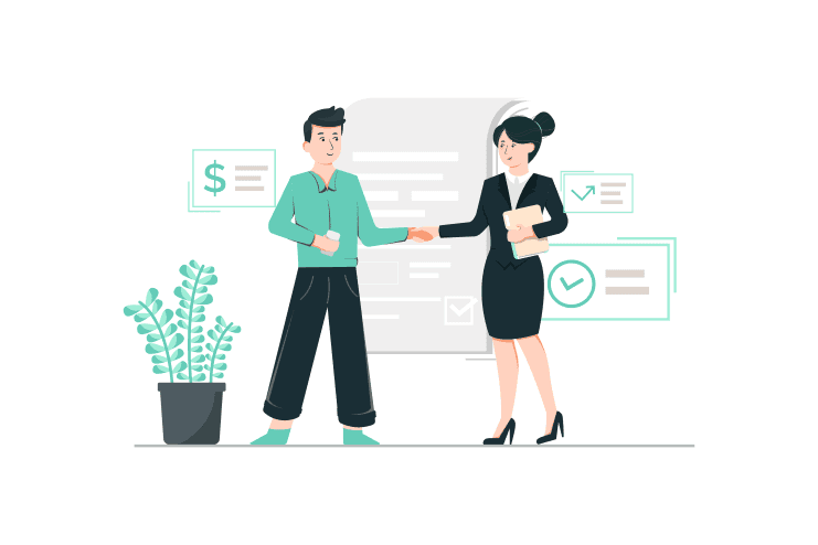 Meeting illustration